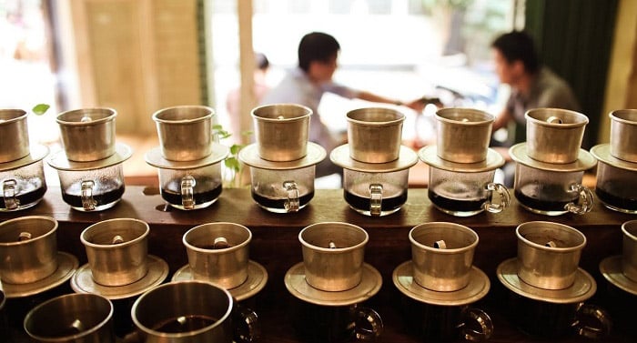 베트남 커피로 만든 에스프레소는 외국인들에게 매우 인기가 있습니다 (사진: 수집)