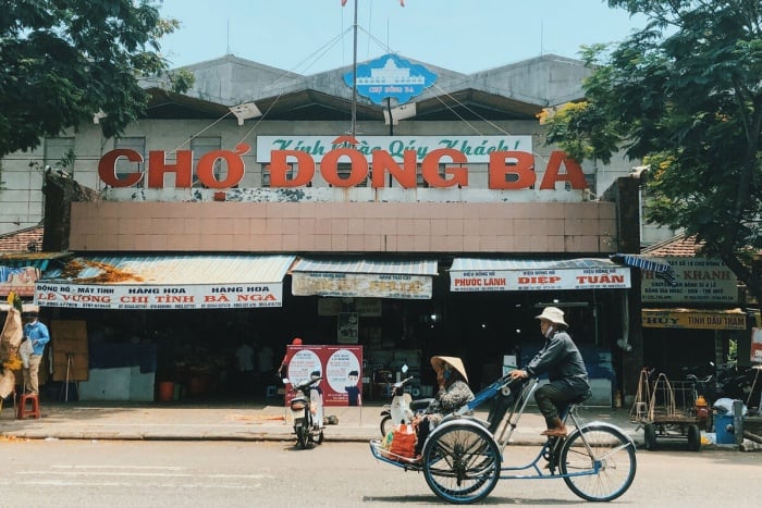 Chợ Đông Ba (Nguồn: VnExpress)