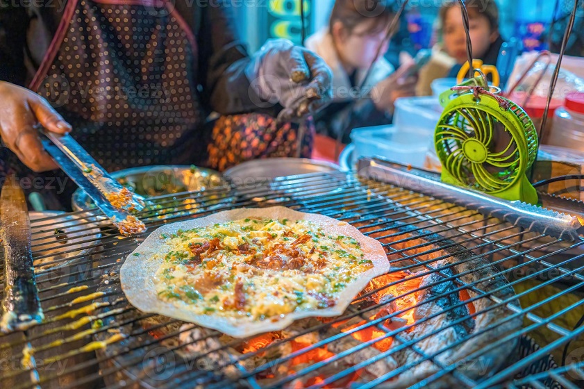 Banh trang nuong