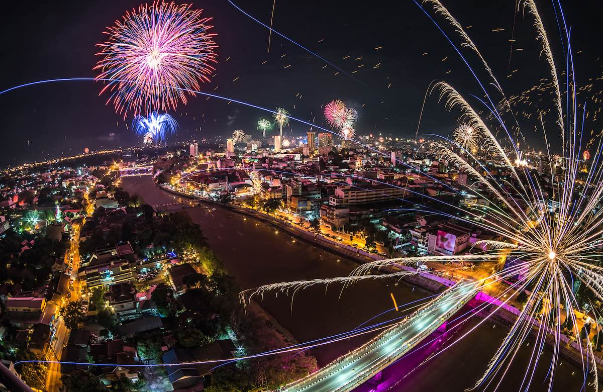 Chiang Mai during New Year