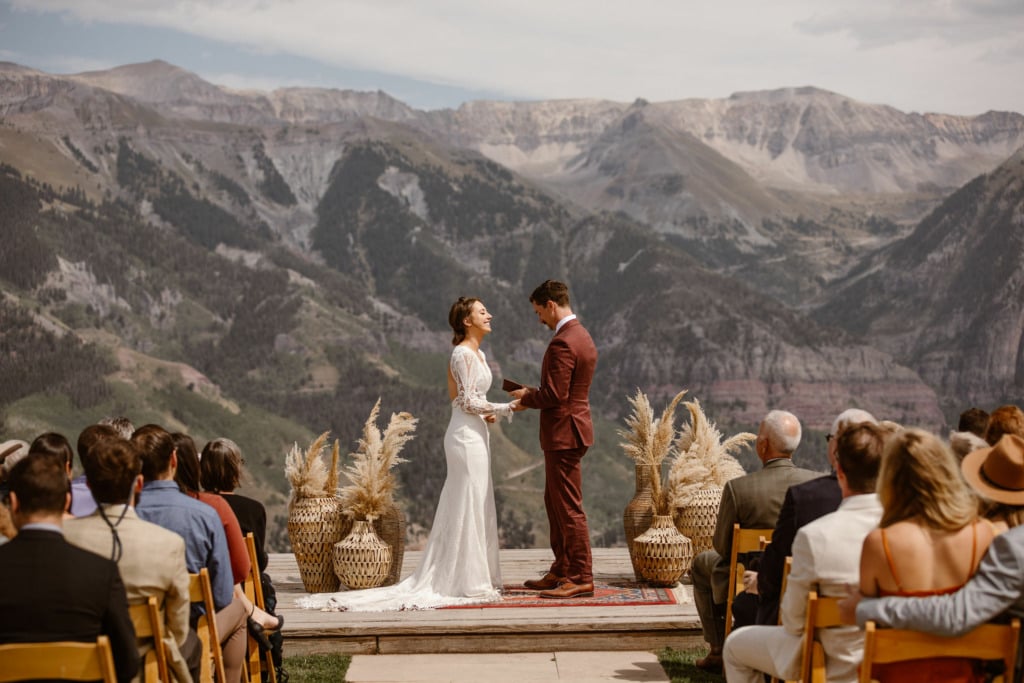 Colorado is an ideal wedding destination