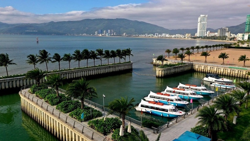 Cruises are a more unique means of transportation to Quy Nhon for travelers