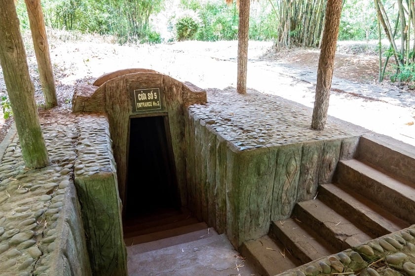 Cu Chi Tunnels are among the major landmarks in Southeast Asia