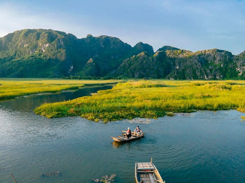 Discover rich biodiversity at Van Long Wetland Nature Reserve