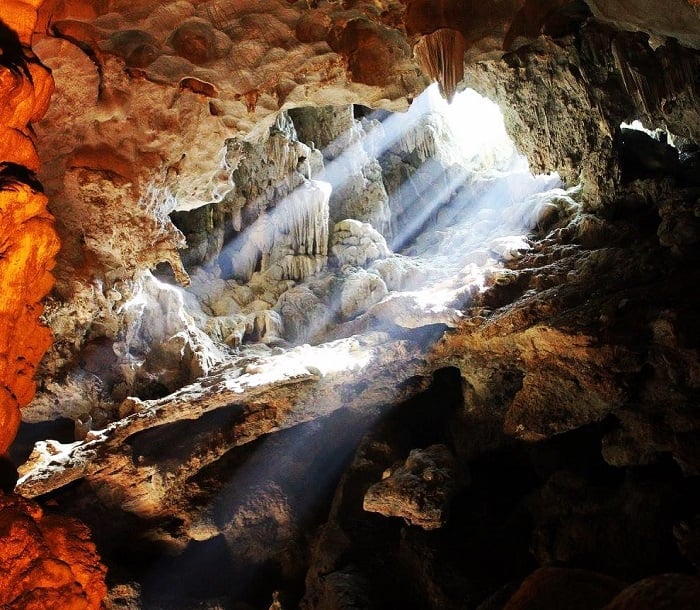 Halong Bay caves