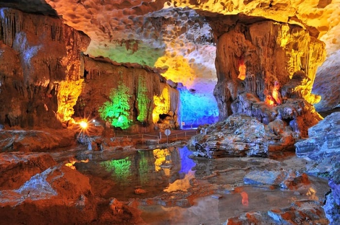 Halong Bay caves