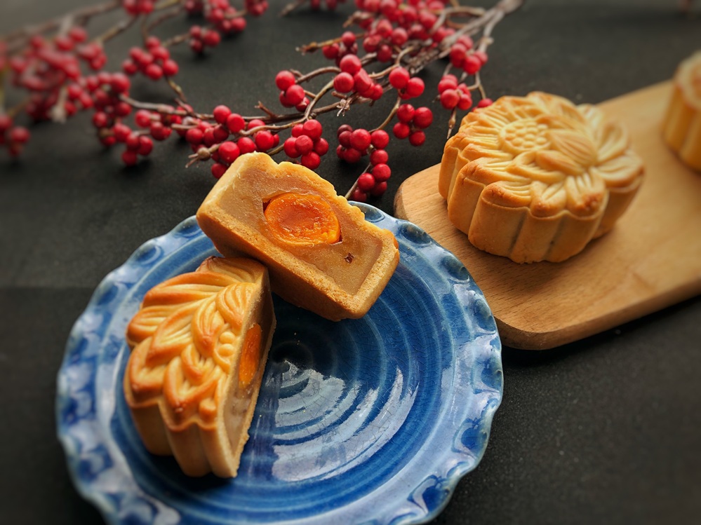 bánh trung thu nhân đậu xanh 
