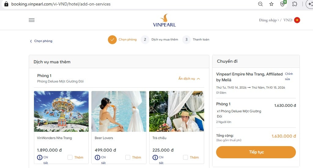 cach dat phong vinpearl nha trang 4