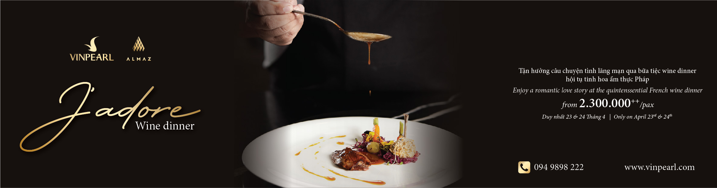 Tiệc J’adore Wine Dinner