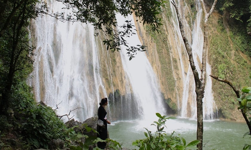 Khuoi Nhi Waterfall in Tuyen Quang