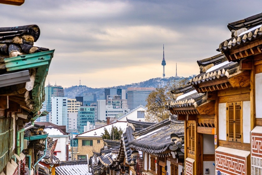 Korea is among the best places to visit in December from India