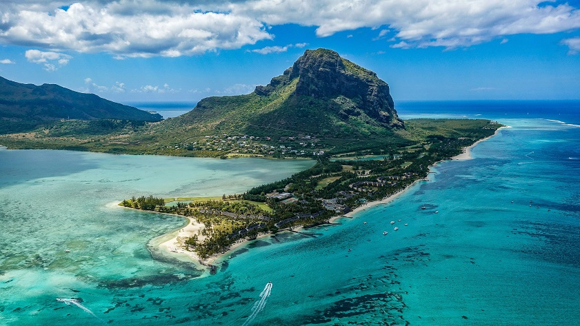 Mauritius is another choice for the best countries to visit in January from India