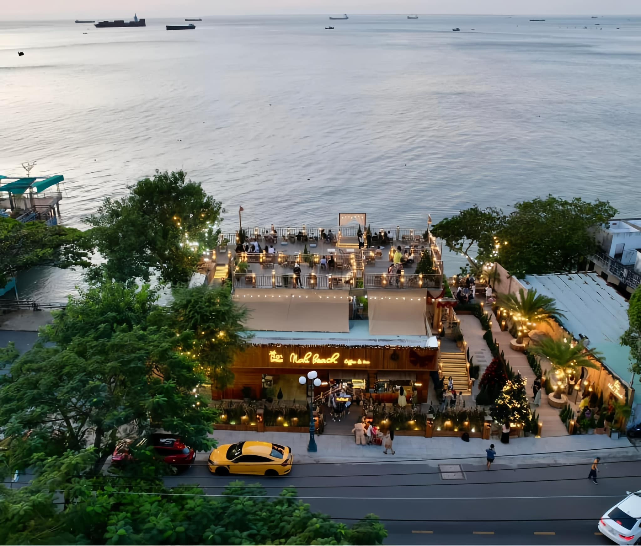NaLi Beach - among the most relaxing cafes in Vung Tau