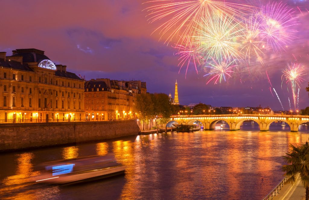 Nice, France in New Year