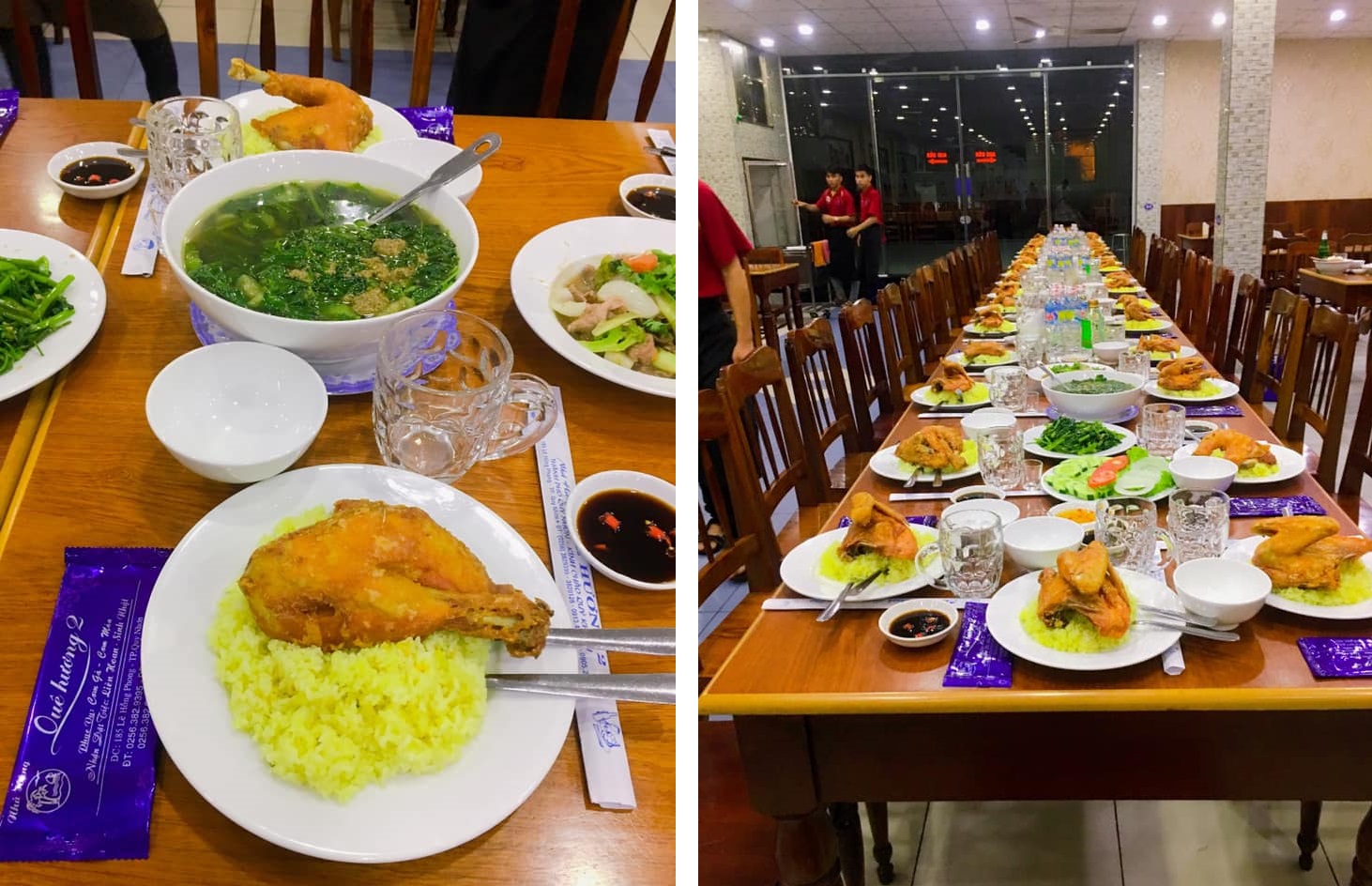 Que Huong 2 is among the more popular Quy Nhon restaurants
