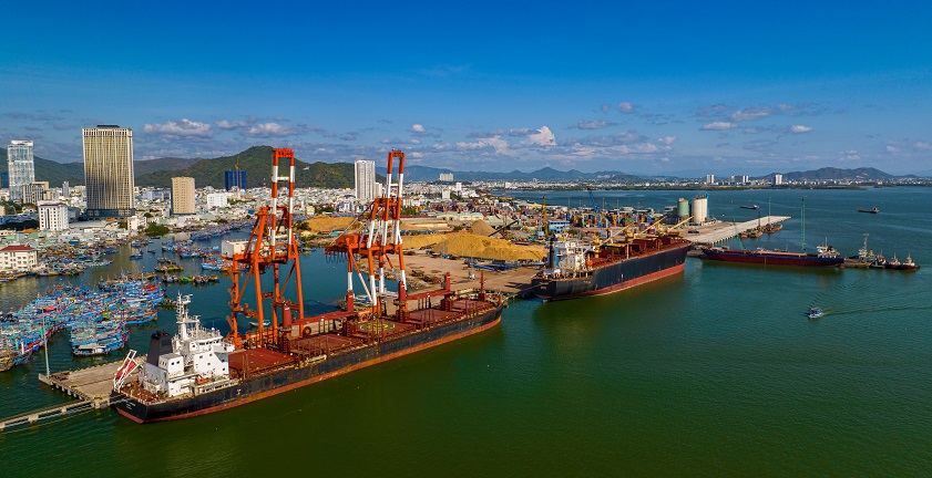 Quy Nhon Port connects Vietnam’s coast with the world