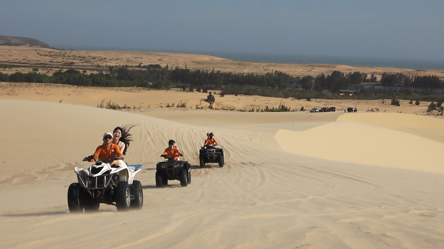 Sand dunes in Mui Ne