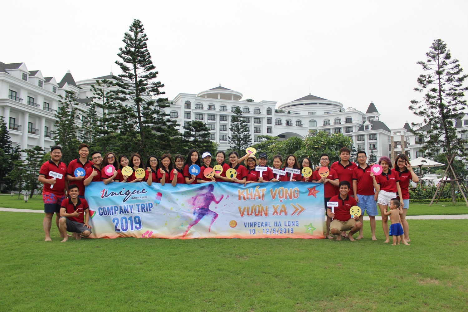 Team building at Vinpearl Ha Long