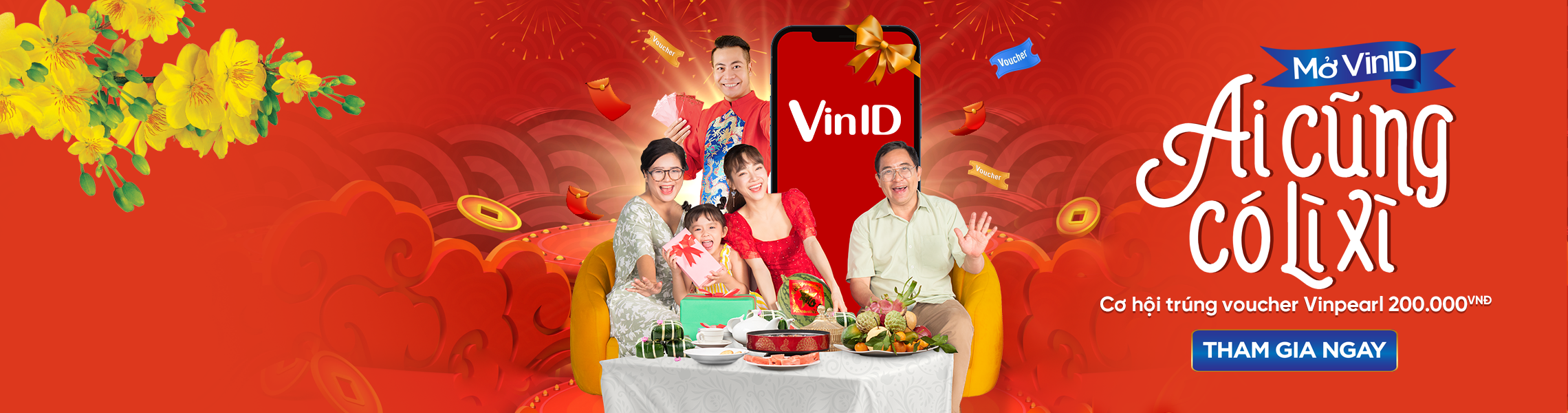 Vinpearl VinID tang li xi tri gia 200000 VND