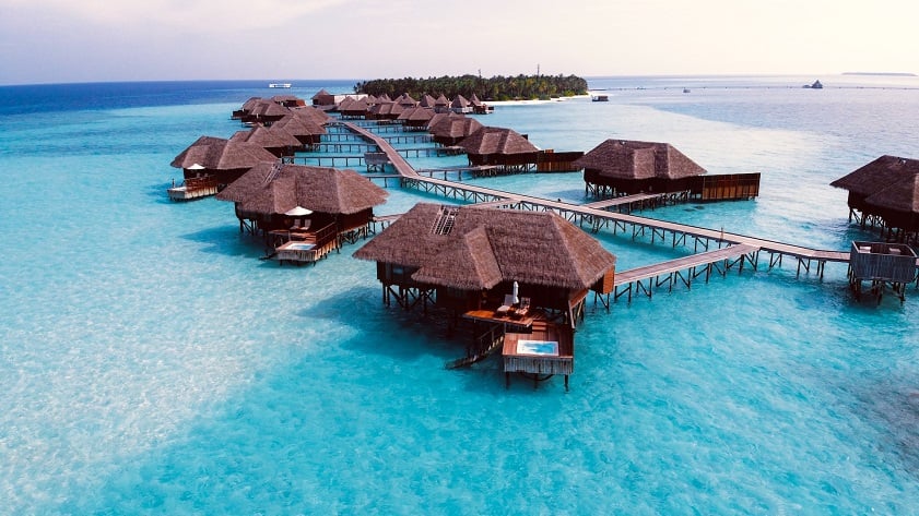 The Maldives is one of the best countries to visit from India in July