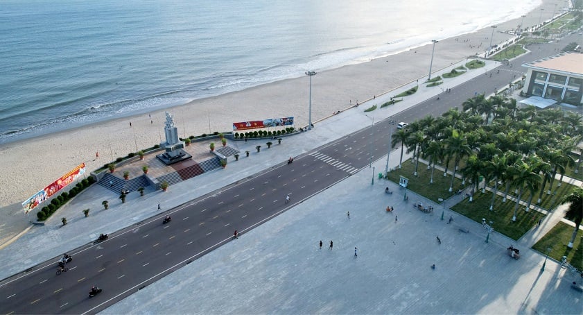 The Victory Monument Square in Quy Nhon