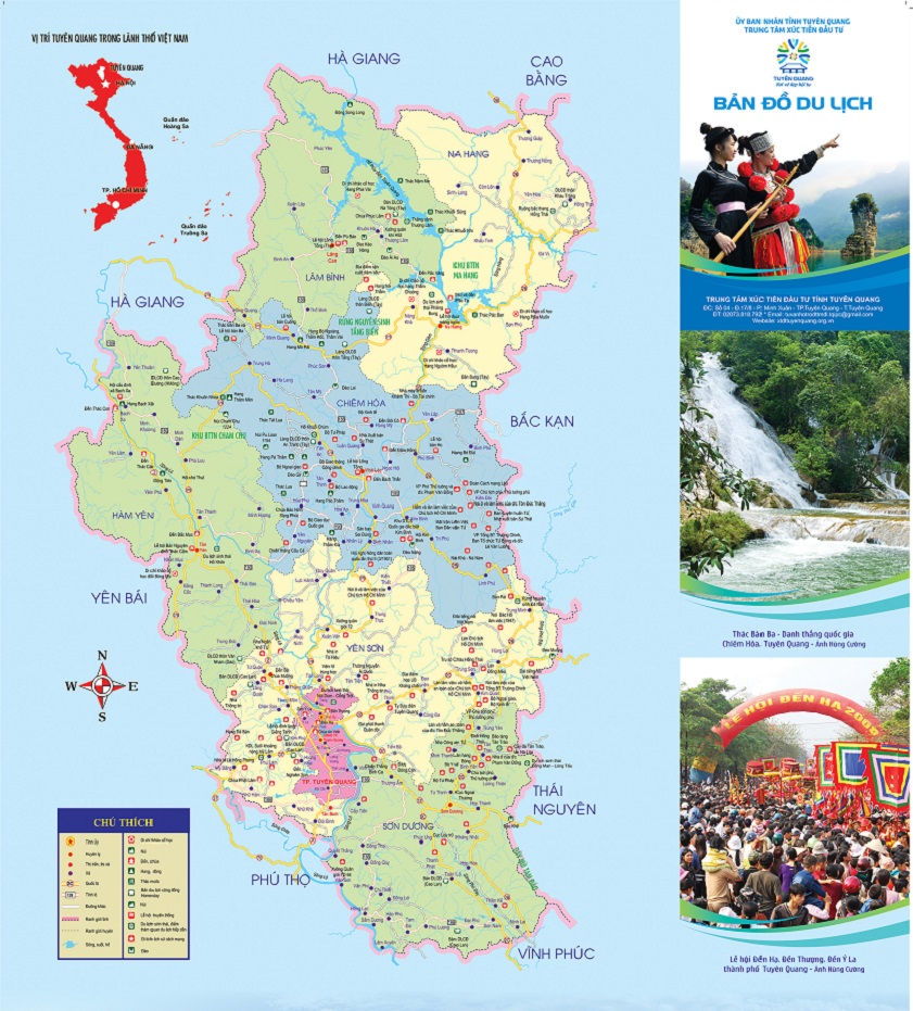 Tuyen Quang travel map