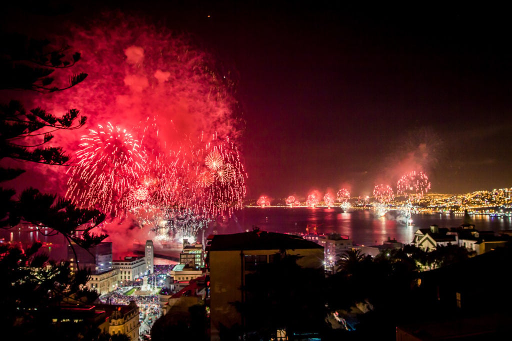 Valparaiso’s spectacular fireworks