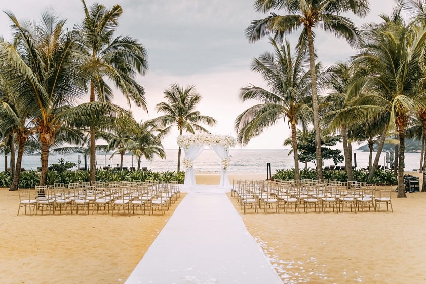 Venue and catering contribute a lot to the average wedding cost in Vietnam