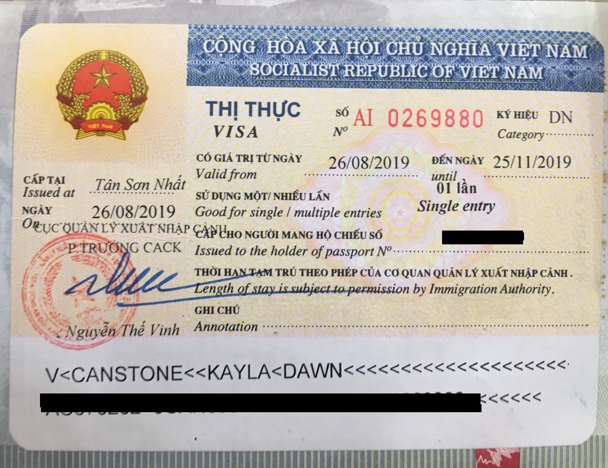 Vietnam business visa