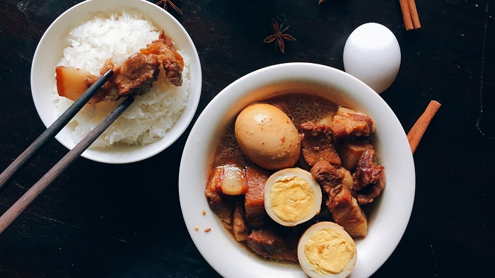 Vietnamese braised pork belly