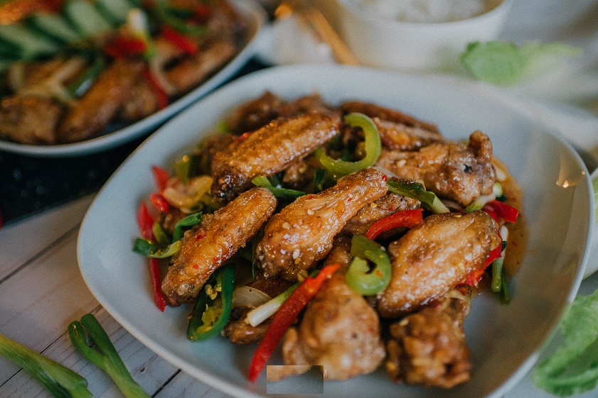 Vietnamese fish sauce chicken wings