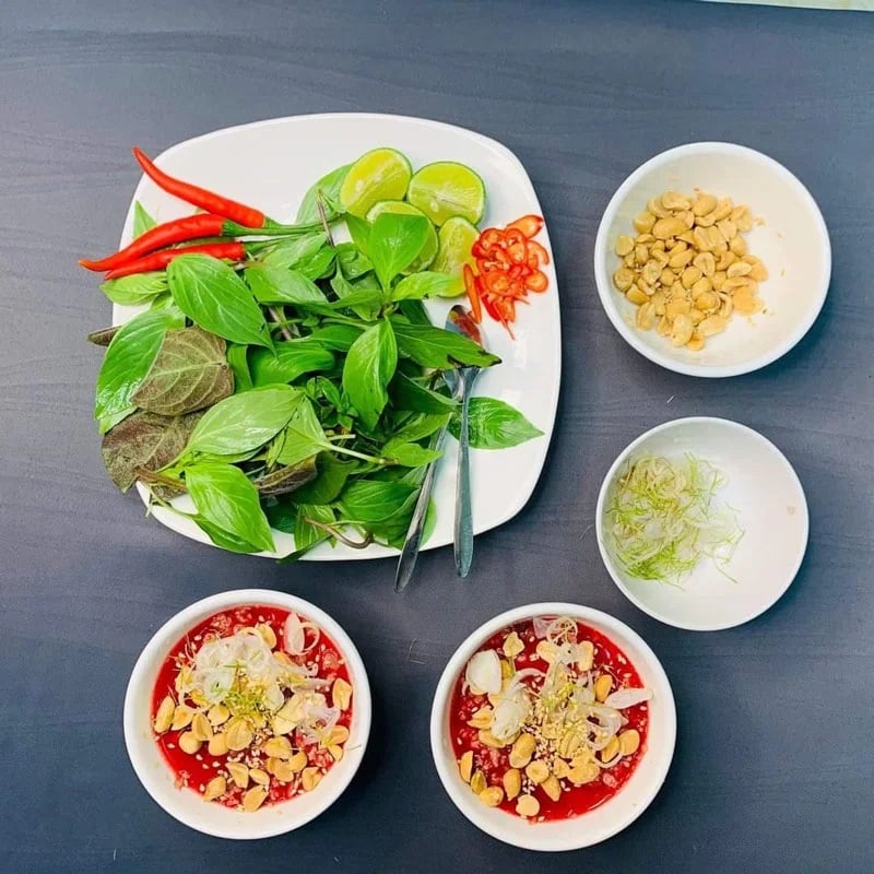 Vietnamese blood soup