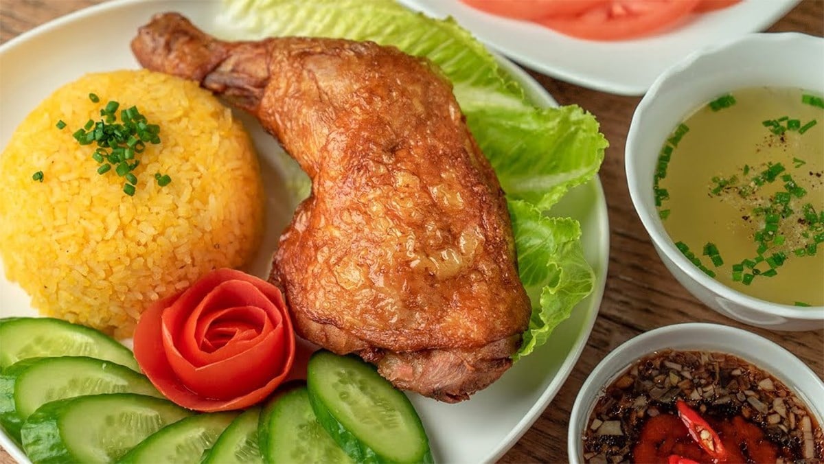 Vietnamese chicken rice