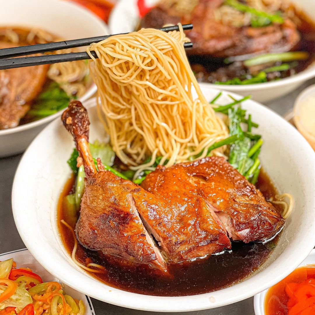 Vietnamese duck noodle soup