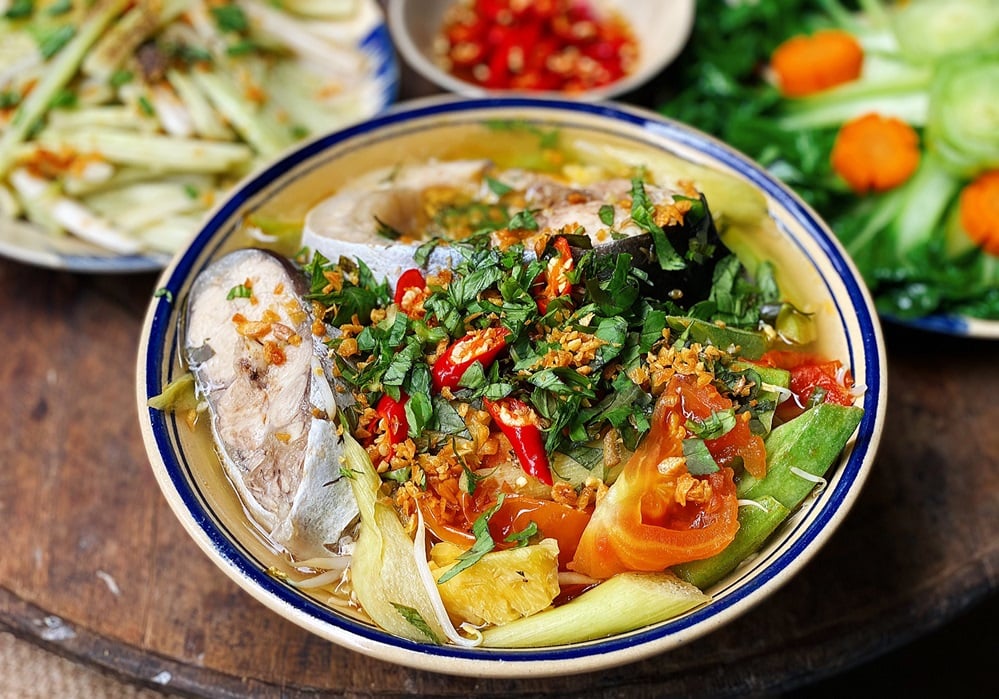 Vietnamese fish soup