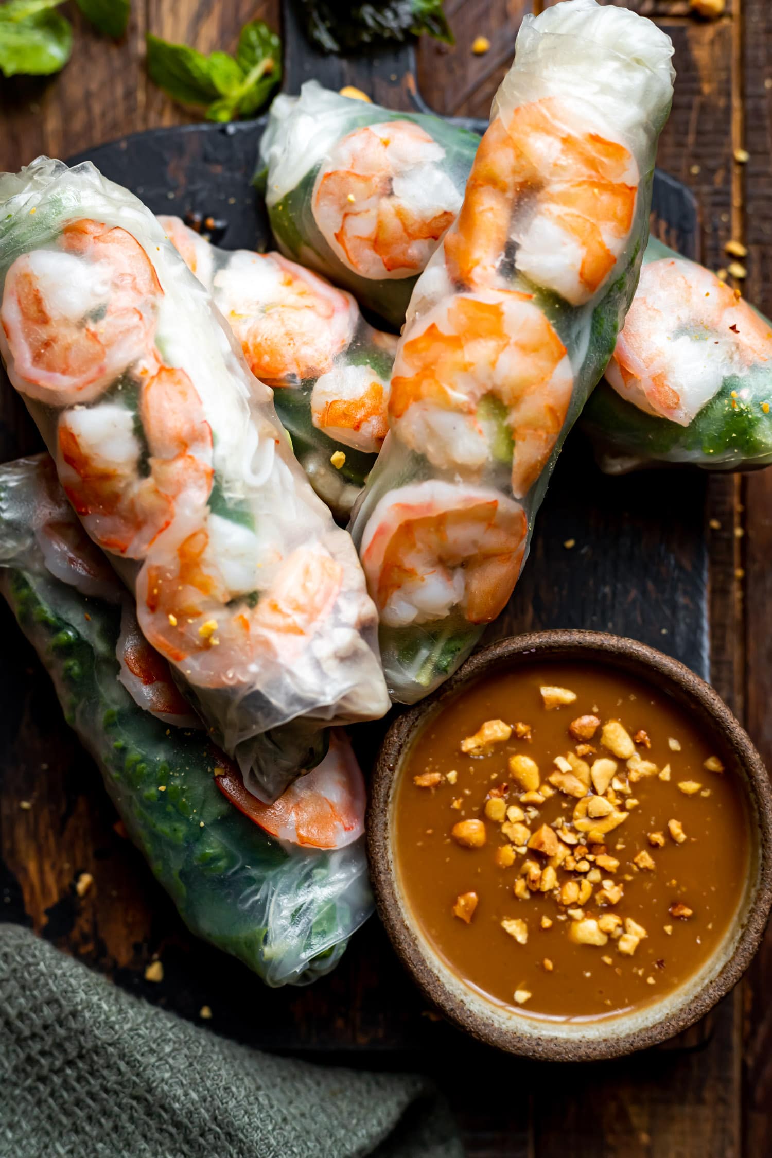 Vietnamese shrimp rolls
