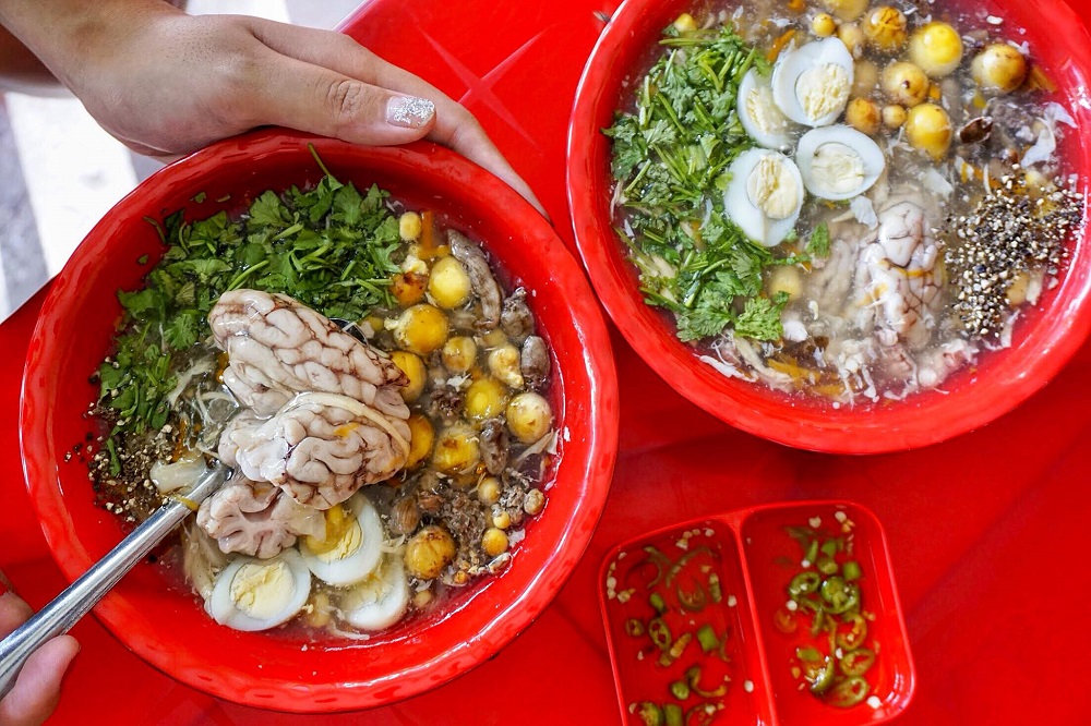 Vietnamese crab soup