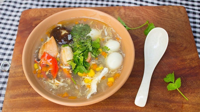 Vietnamese crab soup
