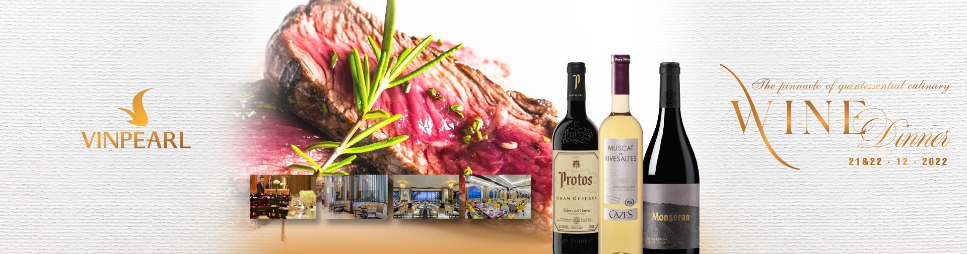 Wine Dinner at Vinpearl resorts Nha Trang