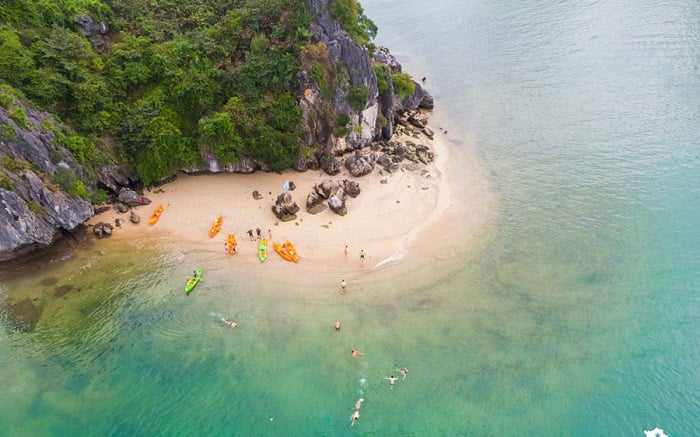 Ba Trái Đào – Hòn đảo hoang sơ tuyệt đẹp ở vịnh Lan Hạ