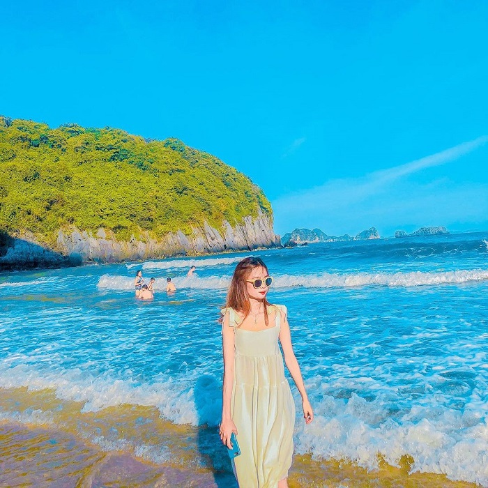Bãi tắm Cát Cò - Điểm đến thơ mộng tại hòn ngọc Cát Bà