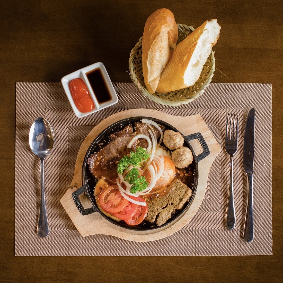 bánh mì chảo Đà Lạt ngon