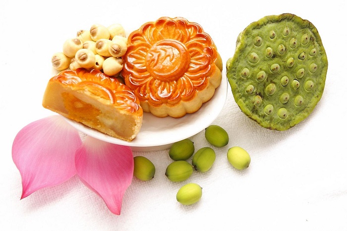 bánh nướng hạt sen