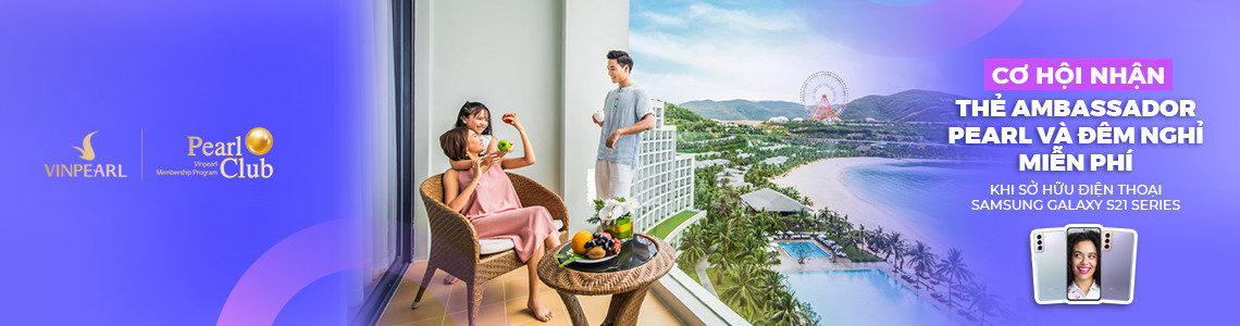 Cơ hội nhận thẻ Ambassador Pearl và đêm nghỉ miễn phí