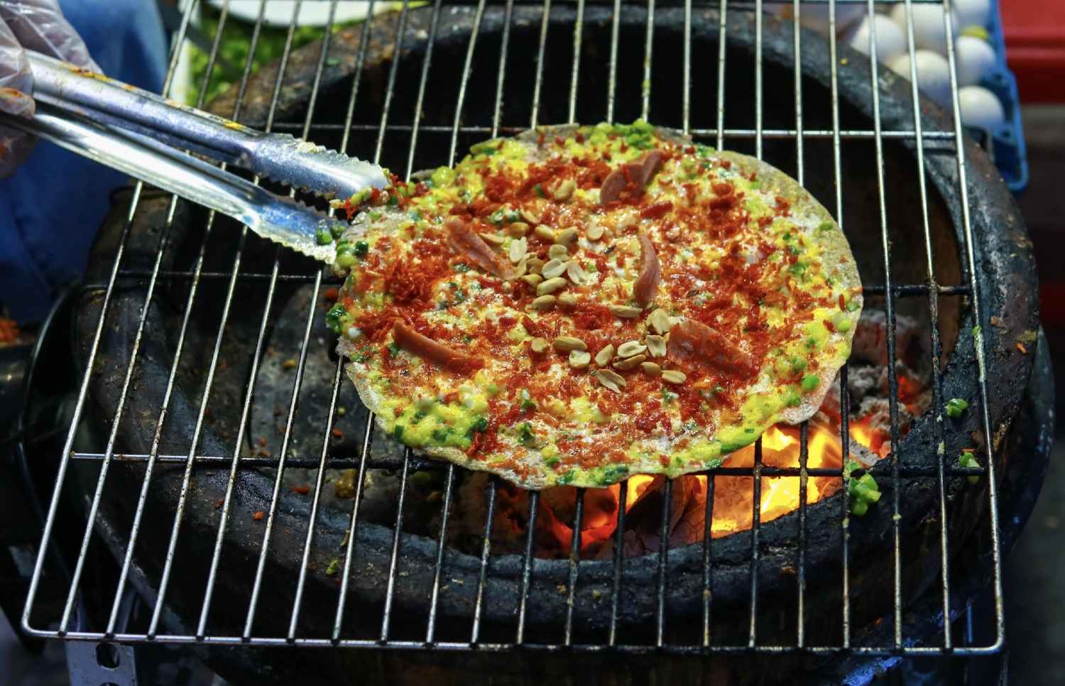 Da Lat grilled rice paper