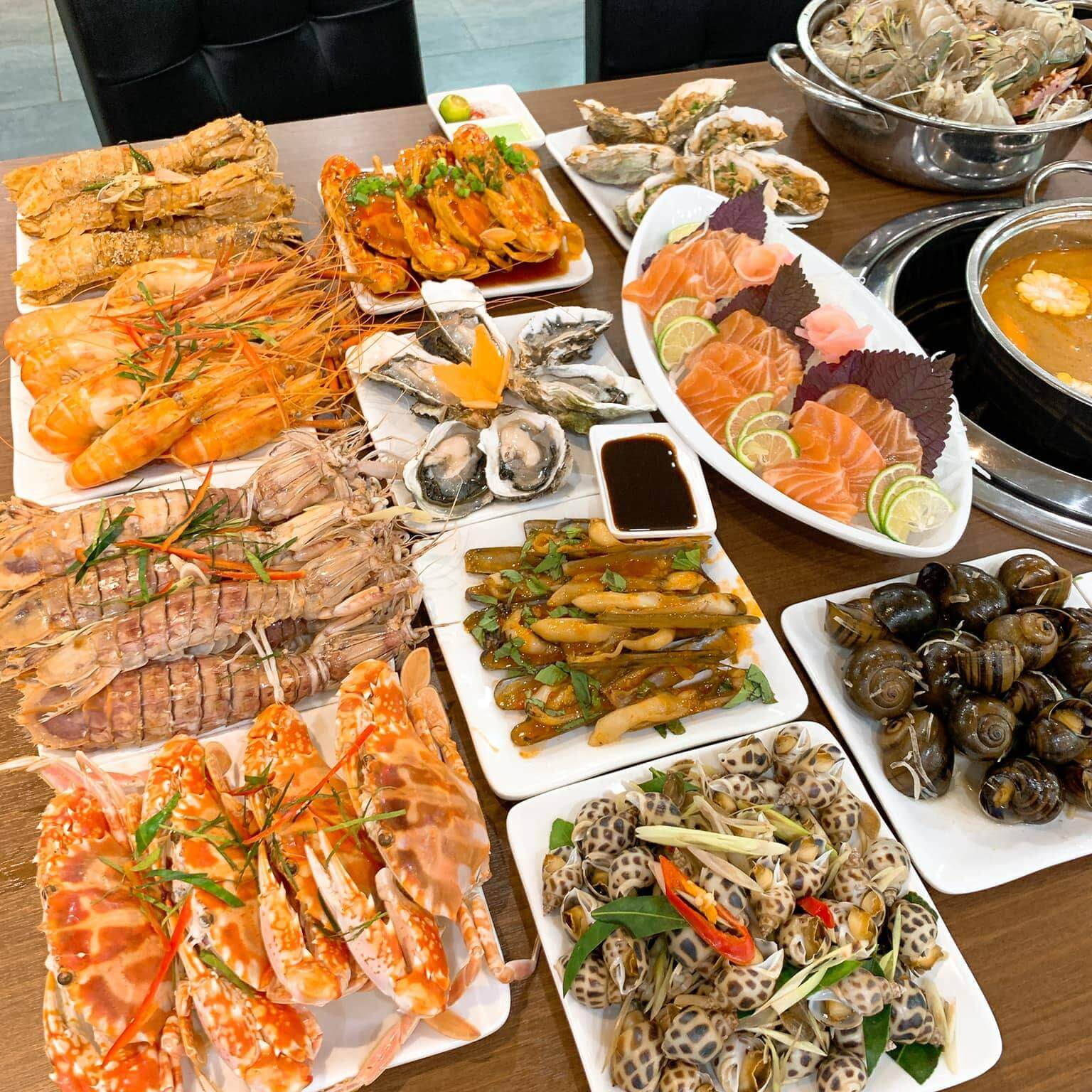 Buffet hải sản Hà Nội