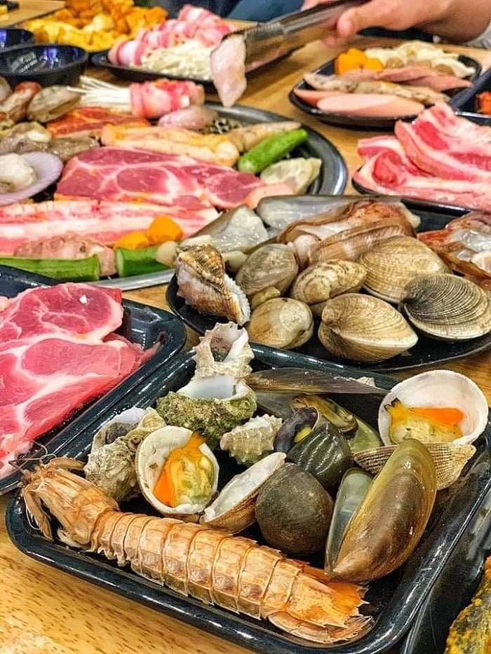 buffet hải sản Hải Phòng