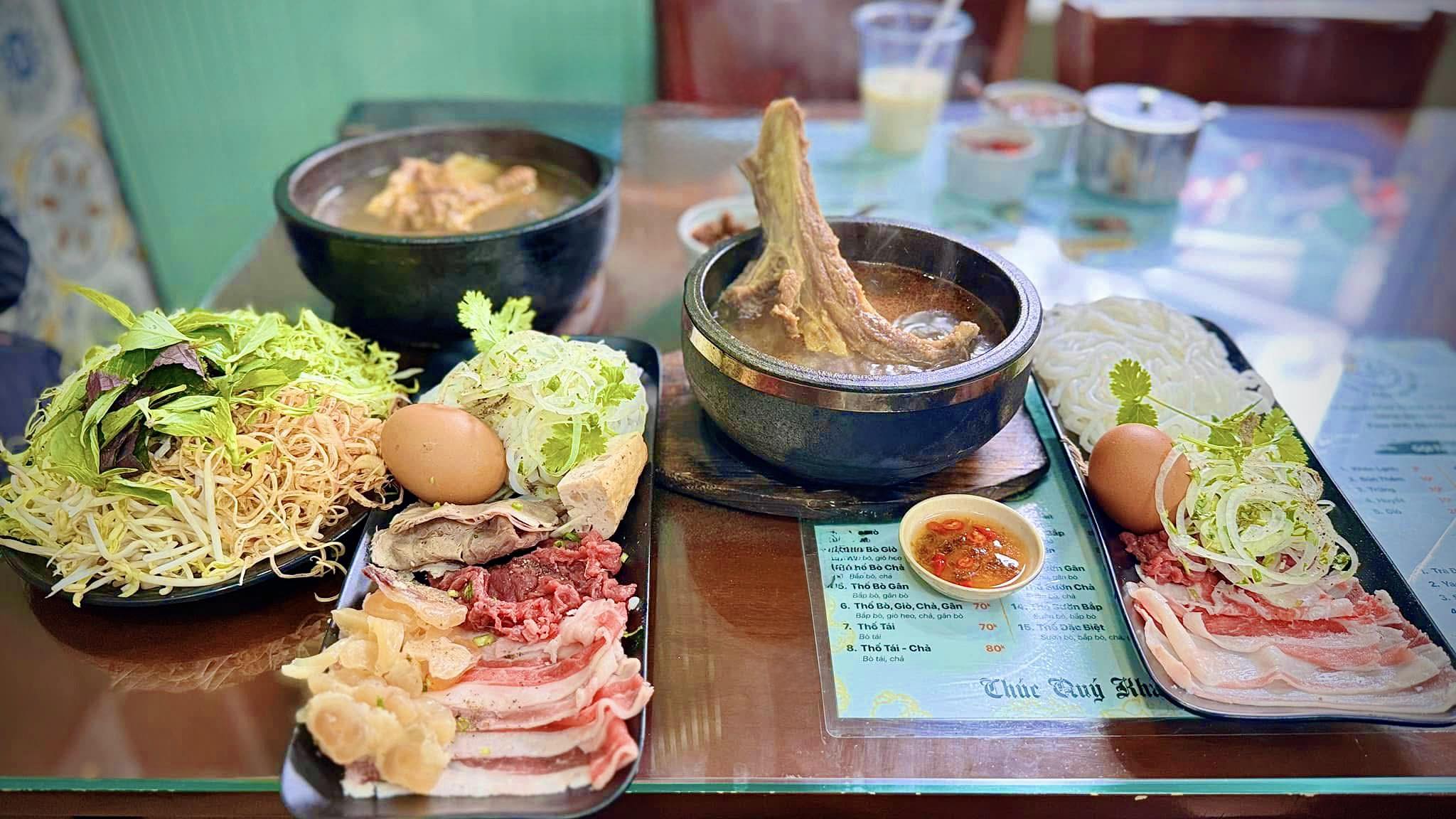 Bún bò thố đá O Chín