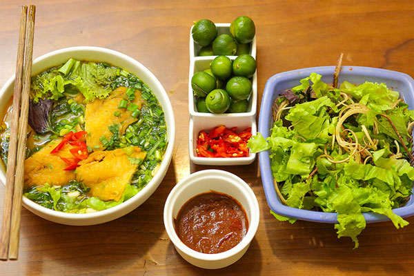 Bún cá cay Hải Phòng