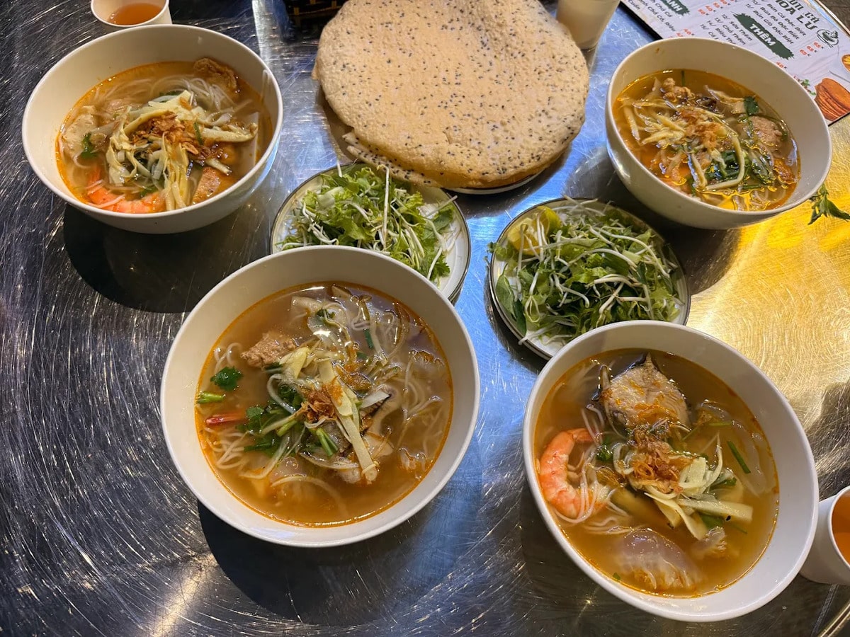 bún chả cá Hoa Lư Quy Nhơn